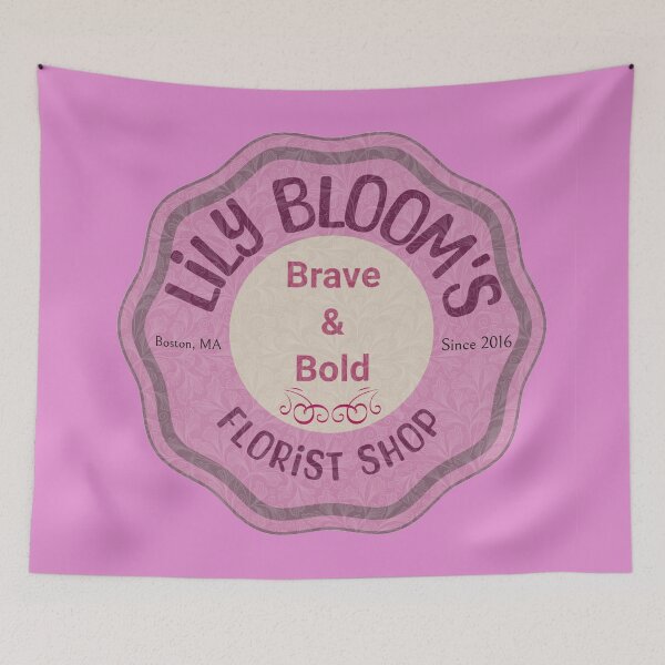 Item preview, Lily Bloom's Brave & Bold Quote designed and sold by cluttergirl.