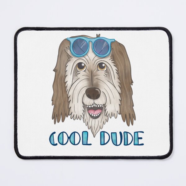Item preview, Cool dude Bearded Collie. designed and sold by AmberGrange.
