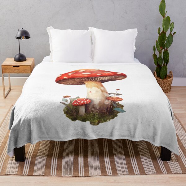 Item preview, Spot the Mushroom: Amanita Muscarias Iconic Appearance designed and sold by EmeraldeaArt.