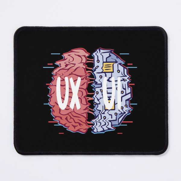Item preview, UI UX User Interface Experience Designer Coding Brain designed and sold by MrEddie10.