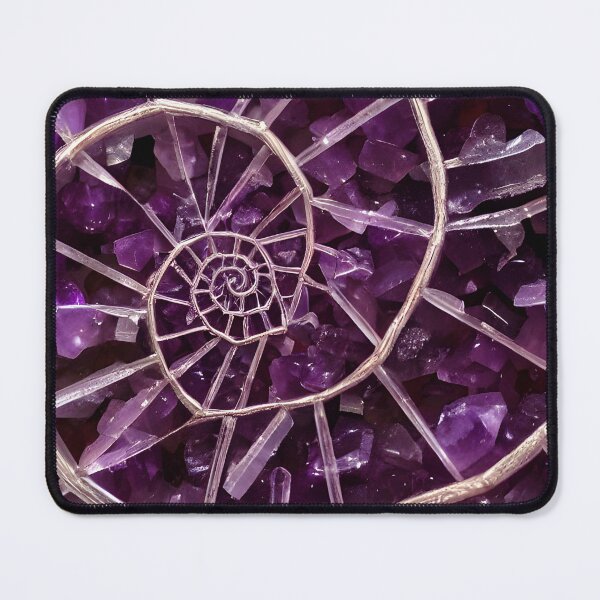 Item preview, Amethyst 13 Fibonacci designed and sold by christineiris.
