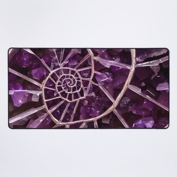 Item preview, Amethyst 13 Fibonacci designed and sold by christineiris.