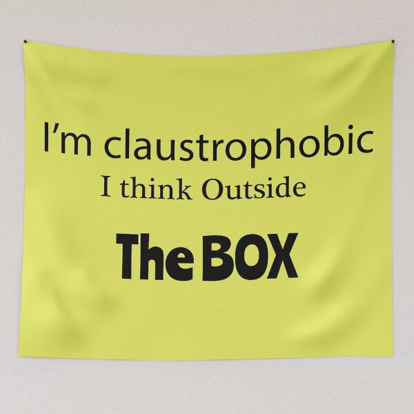 Item preview, Claustrophobic Phobia - Funny Phobia Shirt - Perfect Gift For  designed and sold by happygiftideas.