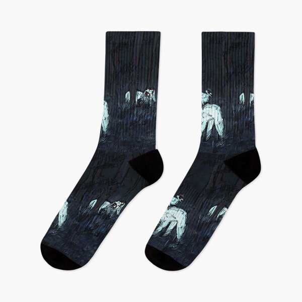 Item preview, ghost borzoi forest designed and sold by bitemarkz.