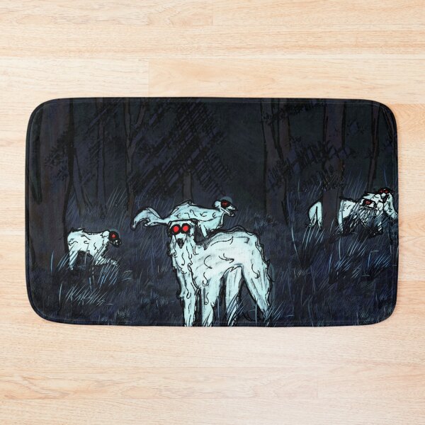 Item preview, ghost borzoi forest designed and sold by bitemarkz.