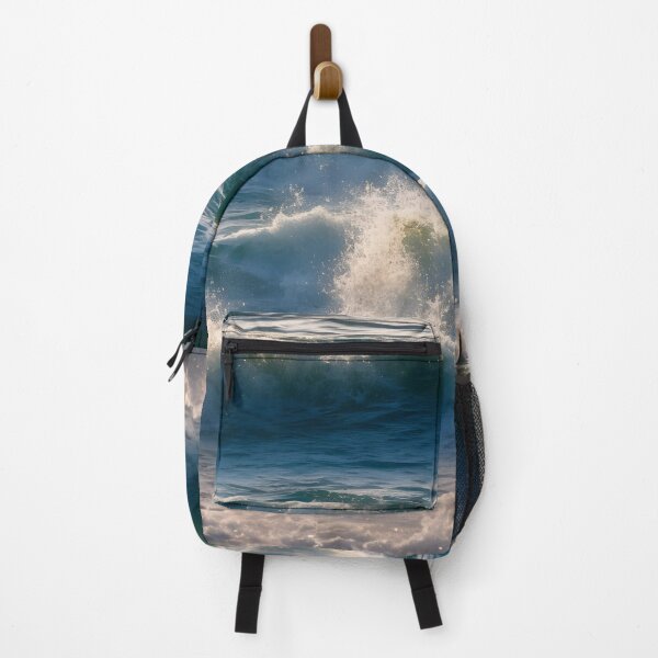 Item preview, Photo of ocean waves on the beach designed and sold by brandway.