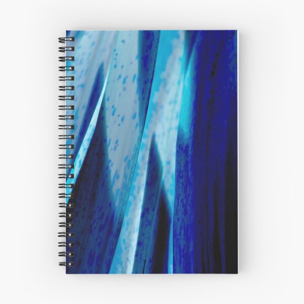 Item preview, Leaf Brush Blue Abstract Effects Garden Delights Vertical designed and sold by eddiebarronshop.