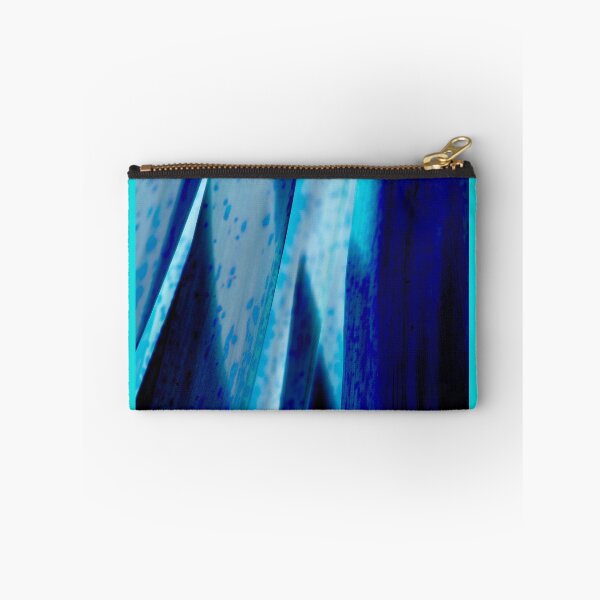 Item preview, Leaf Brush Blue Abstract Effects Garden Delights Vertical designed and sold by eddiebarronshop.