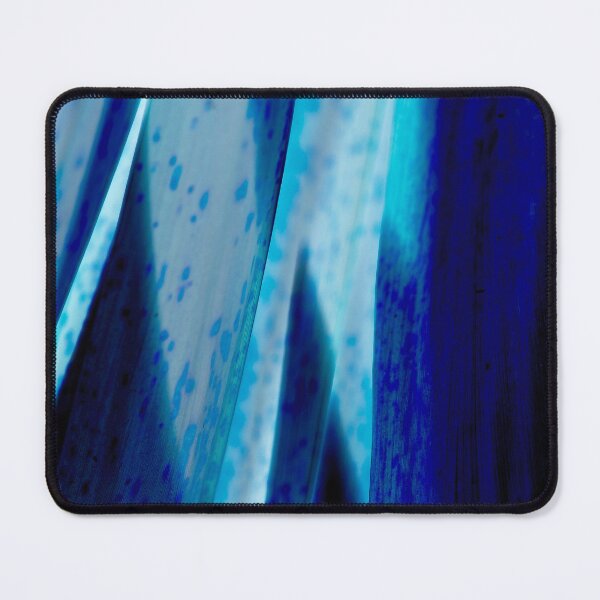 Item preview, Leaf Brush Blue Abstract Effects Garden Delights Vertical designed and sold by eddiebarronshop.