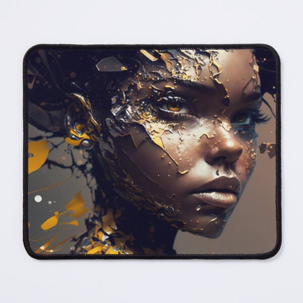 Item preview, Open AI - the golden woman designed and sold by MrRobotAI.