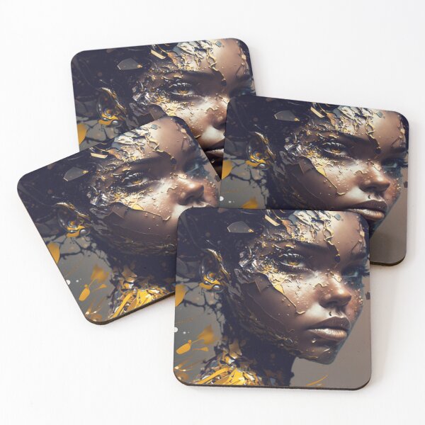 Item preview, Open AI - the golden woman designed and sold by MrRobotAI.