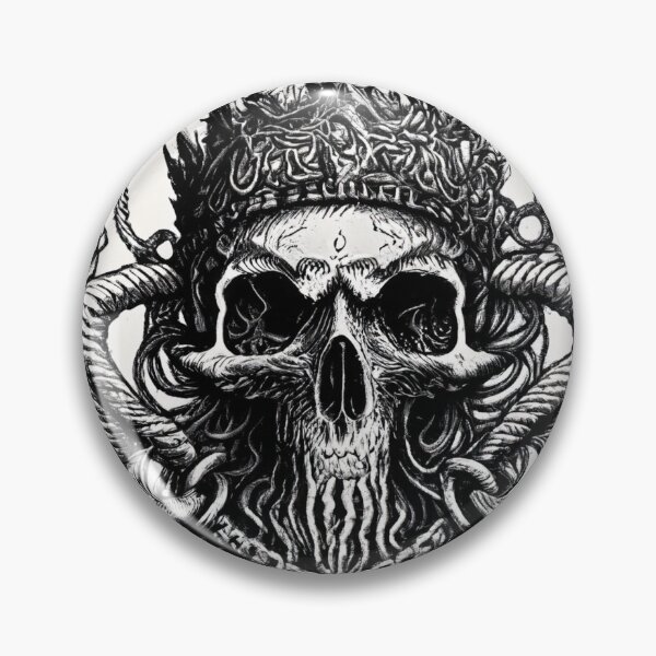 Item preview, King Skull Master of Ocean designed and sold by digitaldraw4you.