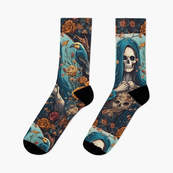 Item preview, Nuestra Señora de la Santa Muerte Mother of Death designed and sold by The-Dark-Art.