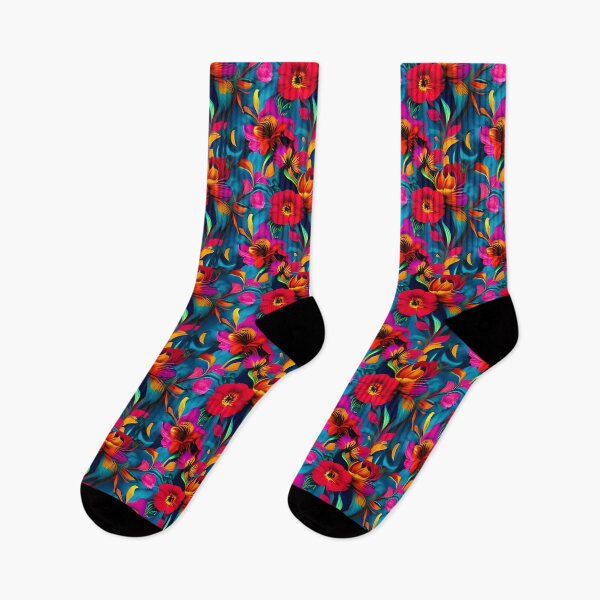 Item preview, Bold Abstract Floral Patterns - Vibrant and Eye-catching Designs for Your Home designed and sold by addsomepattern.