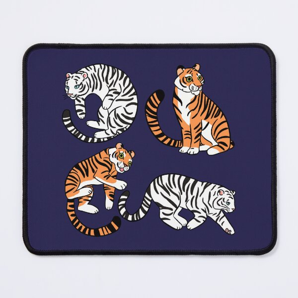 Item preview, Cute white and orange tigers pack designed and sold by Yarafantasyart.