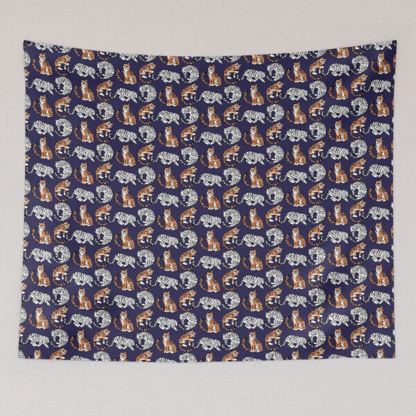 Item preview, Cute white and orange tigers pack designed and sold by Yarafantasyart.
