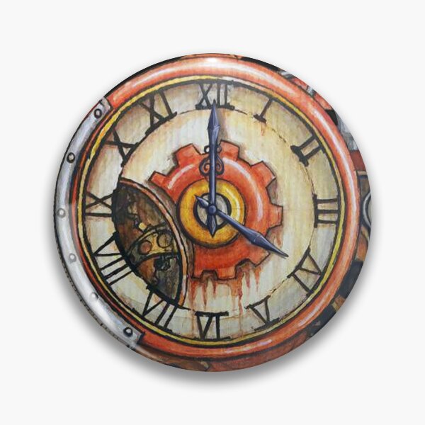 Item preview, Steampunk cog clock designed and sold by PurpleMister.
