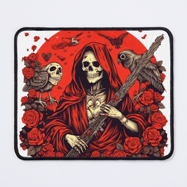 Item preview, Nuestra Señora de la Santa Muerte Mother of Death designed and sold by The-Dark-Art.