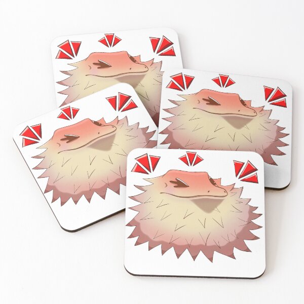 Item preview, Bearded Dragon, Cute Lizard, Lizard Angry, Adorable sticker, Gift for reptile lover designed and sold by Kiragacash95.