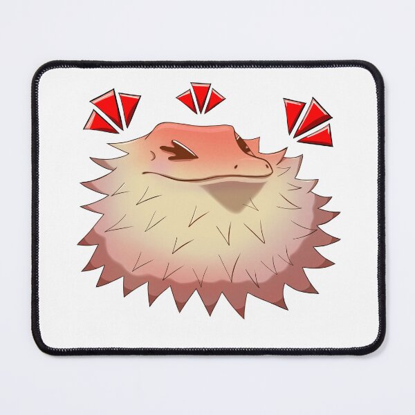 Item preview, Bearded Dragon, Cute Lizard, Lizard Angry, Adorable sticker, Gift for reptile lover designed and sold by Kiragacash95.