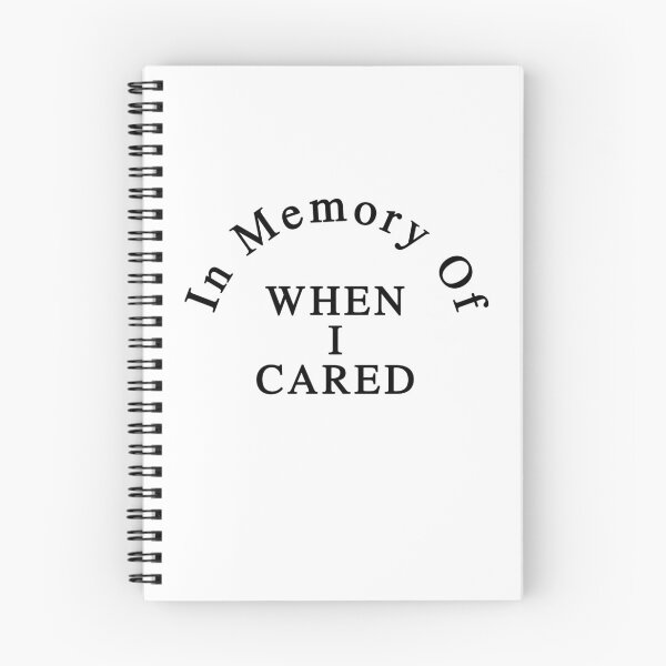 Item preview, In Memory Of: WHEN I CARED designed and sold by film-terms.