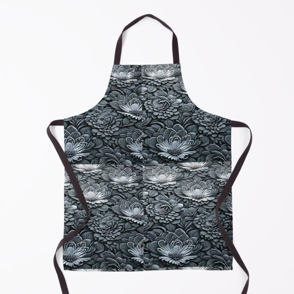 Artikelvorschau, Monochromatic Floral Patterns - Bold and Elegant Designs entworfen und verkauft von addsomepattern.
