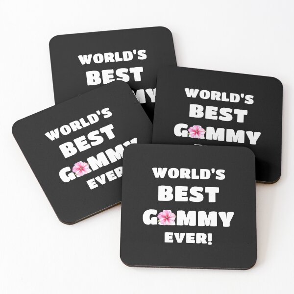 Item preview, World's Best Gammy Ever Petunia White Text Based Design designed and sold by CGSGraphics.