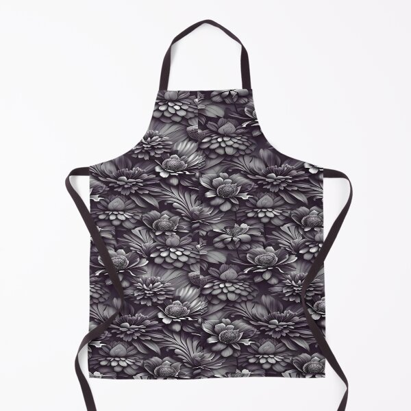 Artikelvorschau, Monochromatic Floral Patterns - Elegant and Timeless Designs entworfen und verkauft von addsomepattern.
