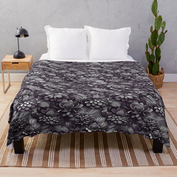 Artikelvorschau, Monochromatic Floral Patterns - Elegant and Timeless Designs entworfen und verkauft von addsomepattern.