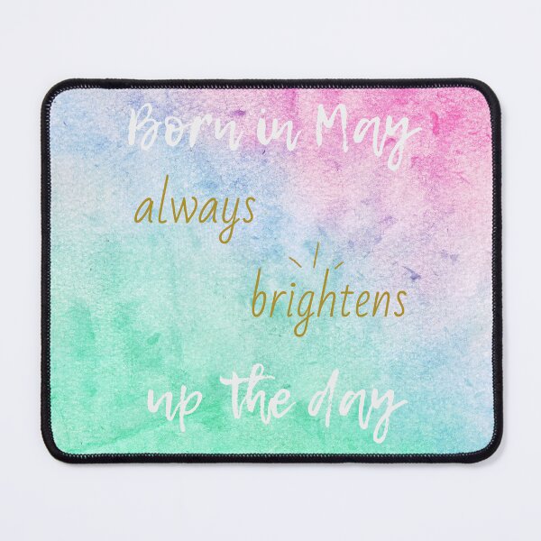 Item preview, Born in May always brightens up the day designed and sold by Wolshebnaja.