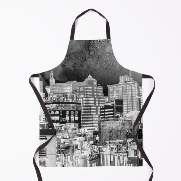 Item preview, beautiful Macau skyline at night, black and white designed and sold by Mauswohn.