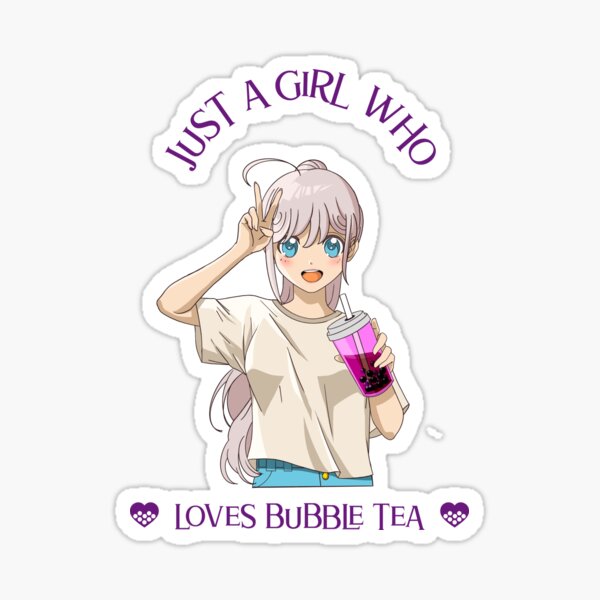  Japanese Anime Bubble Tea Teen Girls Women My Perfect Day Anime  Boba Repeat Bubble Tea Otaku Throw Pillow, 18x18, Multicolor : Home &  Kitchen
