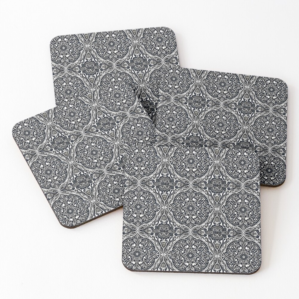 Artikel-Vorschau von Untersetzer (4er Set), designt und verkauft von addsomepattern.