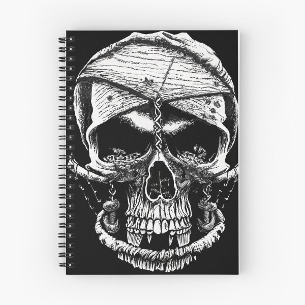 Item preview, Mummy Skull Master of the Ancient Desert designed and sold by digitaldraw4you.