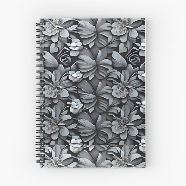 Item preview, Monochromatic Floral Patterns - Elegant and Minimalist Designs designed and sold by addsomepattern.