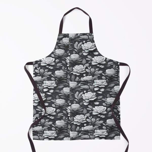 Artikelvorschau, Monochromatic Floral Patterns for Chic Home Decor | Unique Redbubble Designs entworfen und verkauft von addsomepattern.