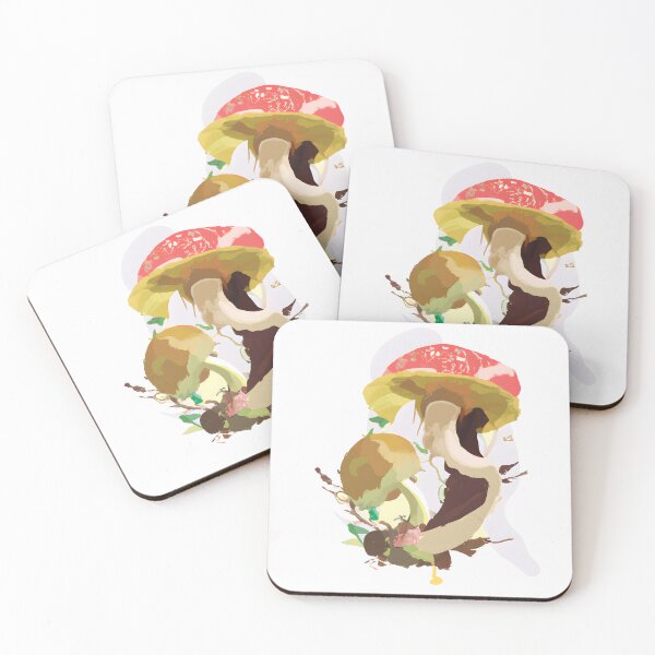 Item preview, Watercolor Abstract Mushrooms designed and sold by PODUNUSUAL.