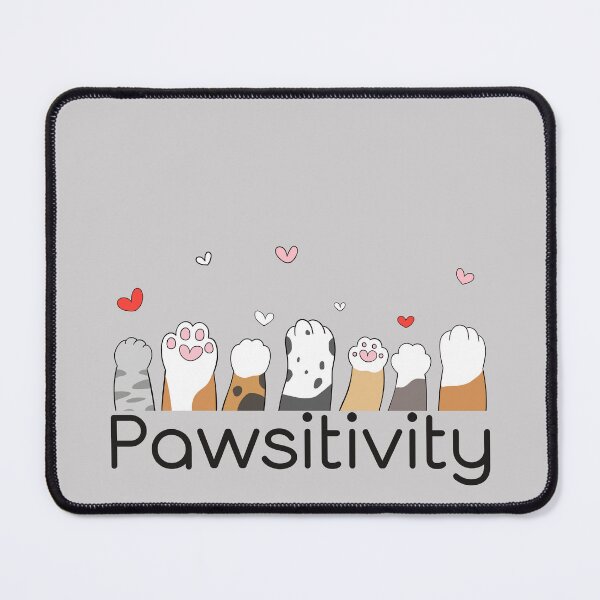 Item preview, Cat Pawsitivity and love designed and sold by SCcreative14.