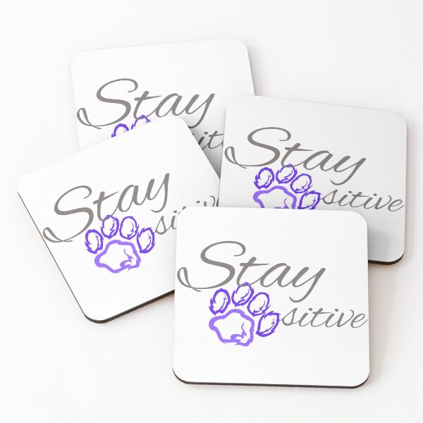Item preview, Stay Pawsitive pawprint design designed and sold by SCcreative14.