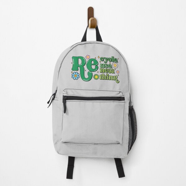 Item preview, Recycle Reuse Renew Rethink Retro Groovy Planet Earth Day designed and sold by PassionPalette.