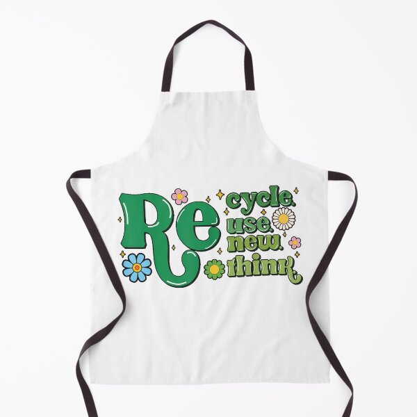 Artikelvorschau, Recycling Wiederverwendung Erneuern Überdenken Sie den Retro Groovy Planet Earth Day entworfen und verkauft von PassionPalette.
