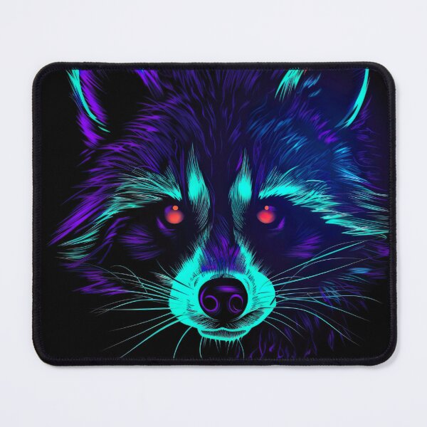 Item preview, Blacklight raccoon designed and sold by Matt's Artificial Nature.