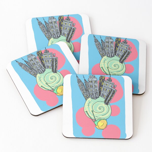 Item preview, "Snail City" designed and sold by BluSquishyArt.