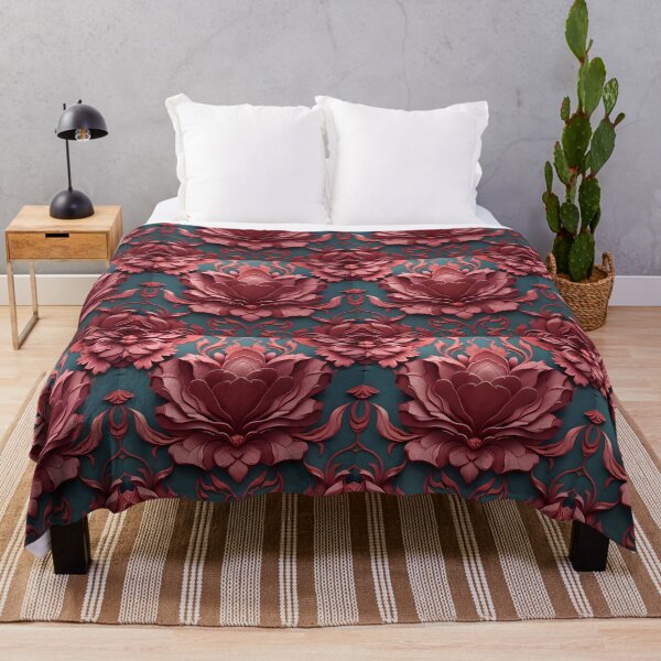 Item preview, Stunning Embroidered Floral Patterns for Your Home Décor designed and sold by addsomepattern.