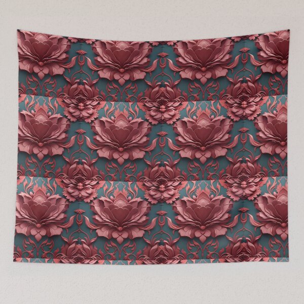 Item preview, Stunning Embroidered Floral Patterns for Your Home Décor designed and sold by addsomepattern.