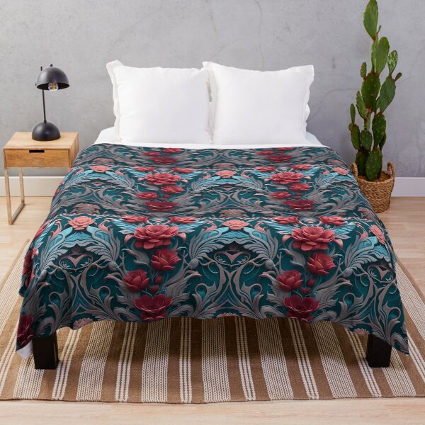 Item preview, Embroidered Floral Patterns for Fashion Enthusiasts designed and sold by addsomepattern.