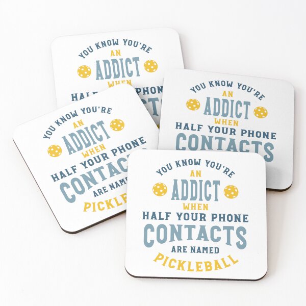 Item preview, Funny Pickleball Friends Phone Contact Saying designed and sold by whyitsme.