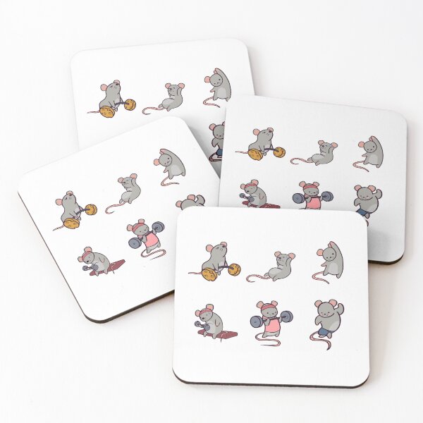Item preview, Funny Cartoon Gym Rats Pack designed and sold by ThumboArtBumbo.