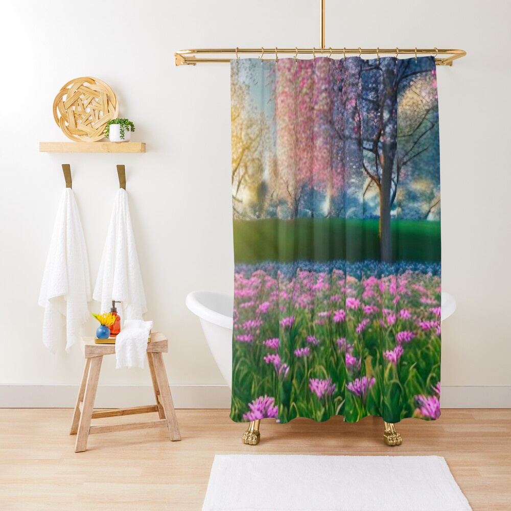 Item preview, Shower Curtain designed and sold by M-Lin.
