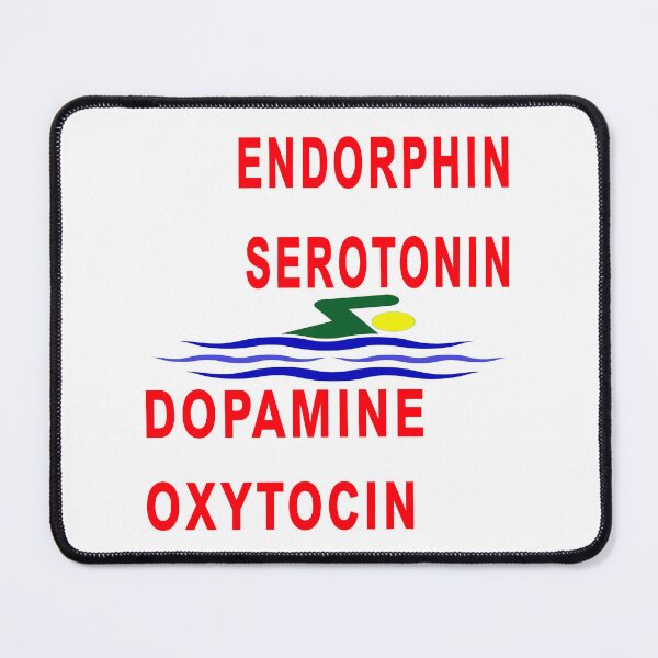 Item preview, HAPPINESS HORMONES - SWIMMING designed and sold by GirlFromBrazil.